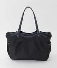 BKRAG98220 MK MICHEL KLEIN BAG(MK ミッシェルクラン バッグ) [2WAY/撥水/A4収納可]レザージョイントタックデザイントートバッグ ホワイト