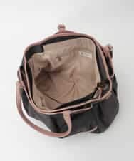 BKRAG98220 MK MICHEL KLEIN BAG(MK ミッシェルクラン バッグ) [2WAY/撥水/A4収納可]レザージョイントタックデザイントートバッグ ホワイト