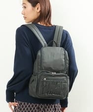 BKRAS42125 MK MICHEL KLEIN BAG(MK ミッシェルクラン バッグ) ギャザーアクセントバックパック S グレー
