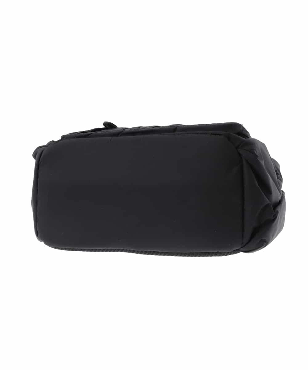 BKRAS42125 MK MICHEL KLEIN BAG(MK ミッシェルクラン バッグ) ギャザーアクセントバックパック S ブラック