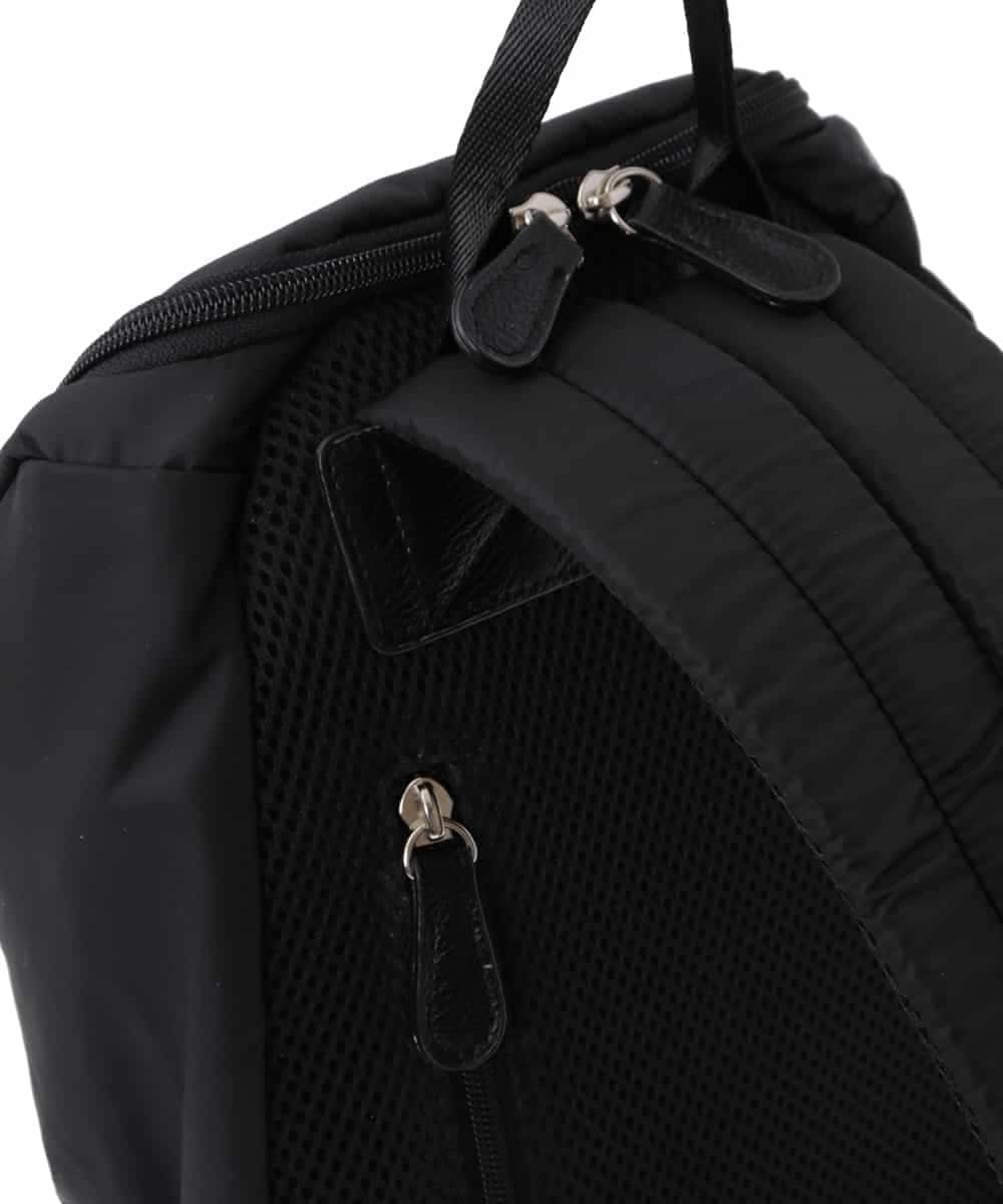 BKRAS42125 MK MICHEL KLEIN BAG(MK ミッシェルクラン バッグ) ギャザーアクセントバックパック S ブラック