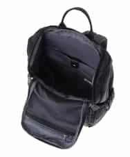 BKRAS42125 MK MICHEL KLEIN BAG(MK ミッシェルクラン バッグ) ギャザーアクセントバックパック S ブラック