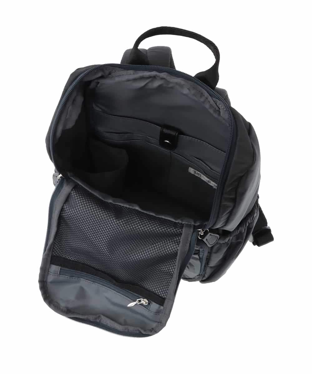 BKRAS42125 MK MICHEL KLEIN BAG(MK ミッシェルクラン バッグ) ギャザーアクセントバックパック S ブラック