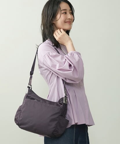 BKRAS94140 MK MICHEL KLEIN BAG 【撥水】タックデザインワンショルダーバッグ