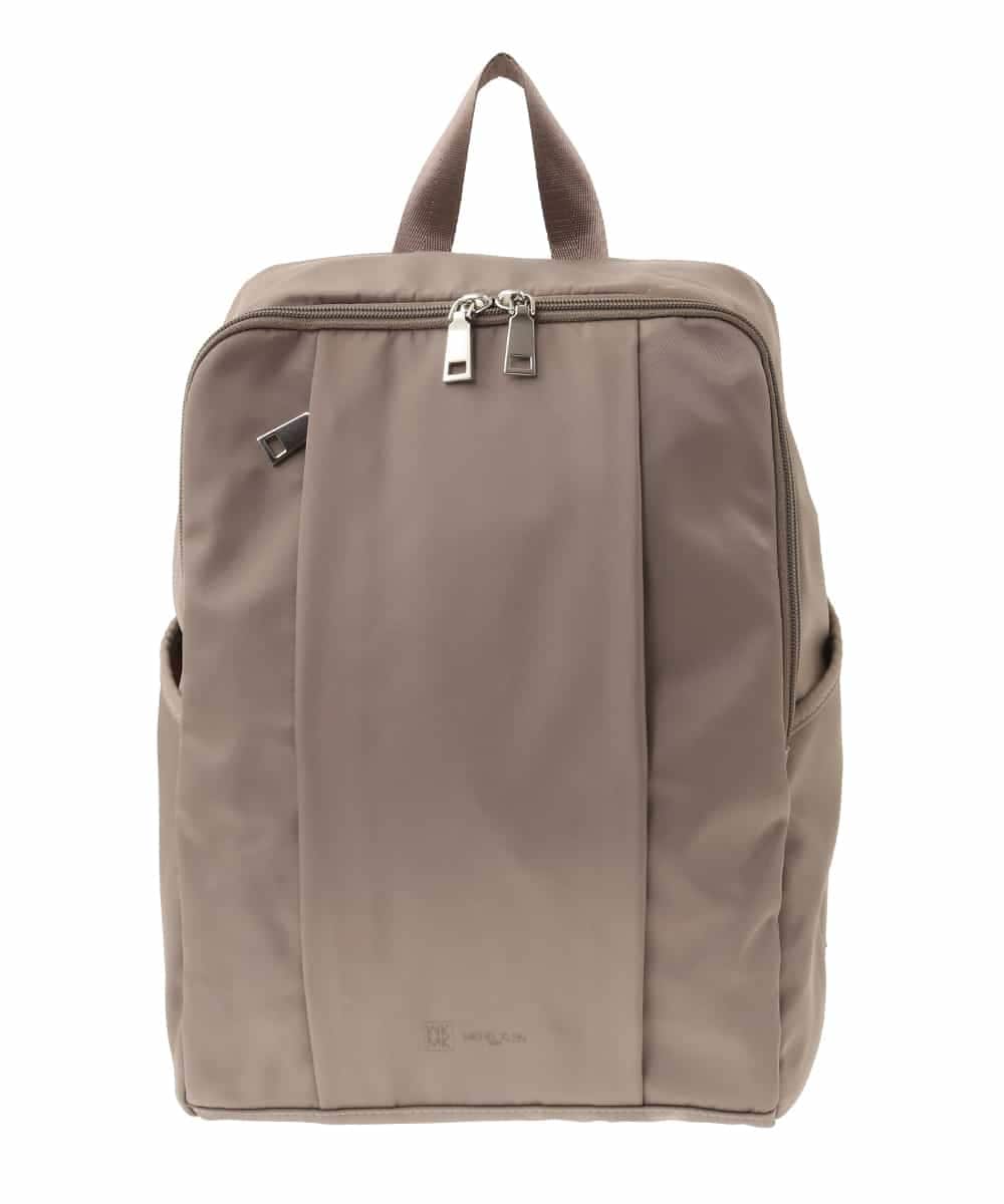 BKRGA02160 MK MICHEL KLEIN BAG(MK ミッシェルクラン バッグ) [撥水加工]フロントタックコンパクトリュック ベージュ
