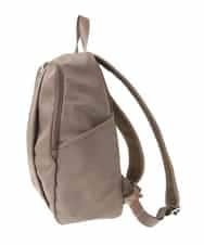 BKRGA02160 MK MICHEL KLEIN BAG(MK ミッシェルクラン バッグ) [撥水加工]フロントタックコンパクトリュック ベージュ
