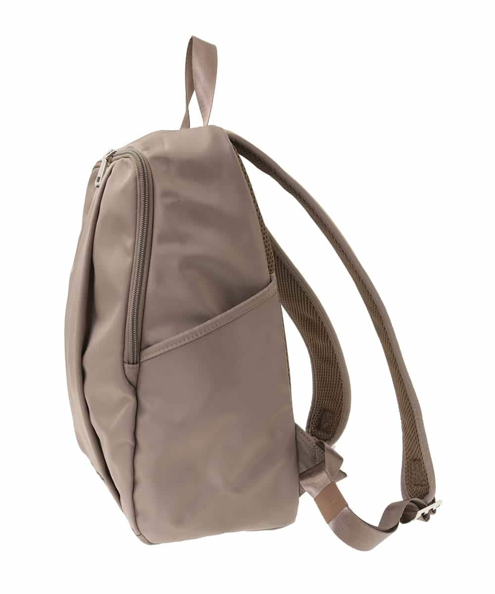 BKRGA02160 MK MICHEL KLEIN BAG(MK ミッシェルクラン バッグ) [撥水加工]フロントタックコンパクトリュック ベージュ