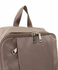 BKRGA02160 MK MICHEL KLEIN BAG(MK ミッシェルクラン バッグ) [撥水加工]フロントタックコンパクトリュック ベージュ