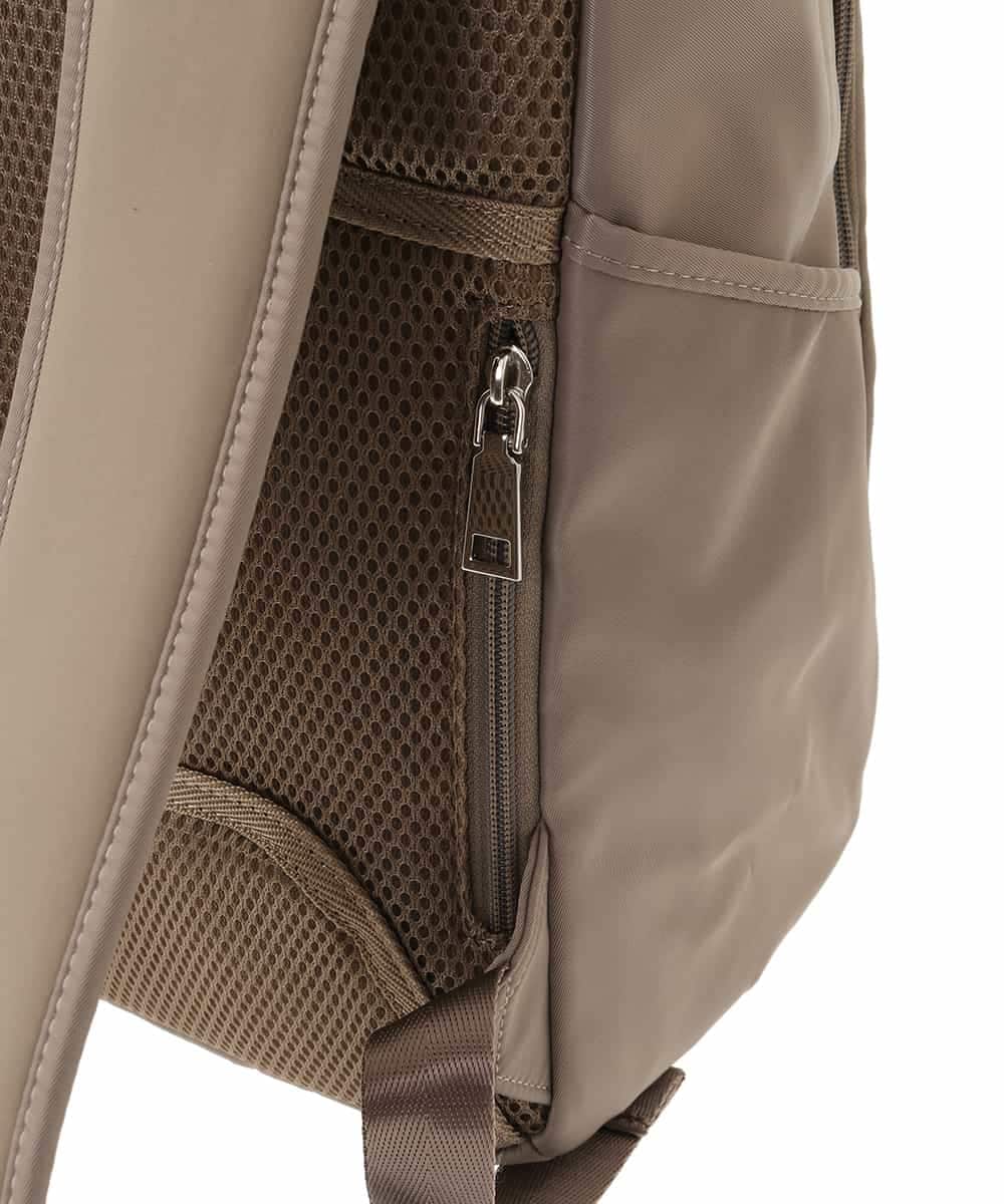 BKRGA02160 MK MICHEL KLEIN BAG(MK ミッシェルクラン バッグ) [撥水加工]フロントタックコンパクトリュック ベージュ