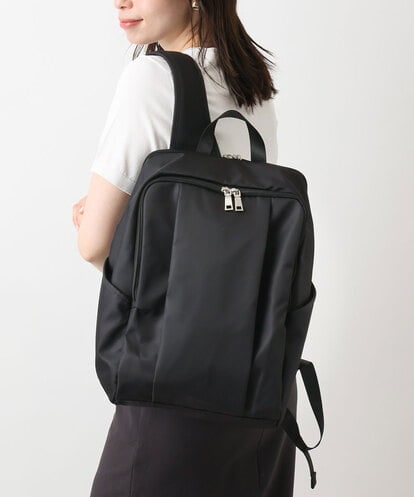 BKRGA03170 MK MICHEL KLEIN BAG [撥水加工]フロントタックデザインリュック