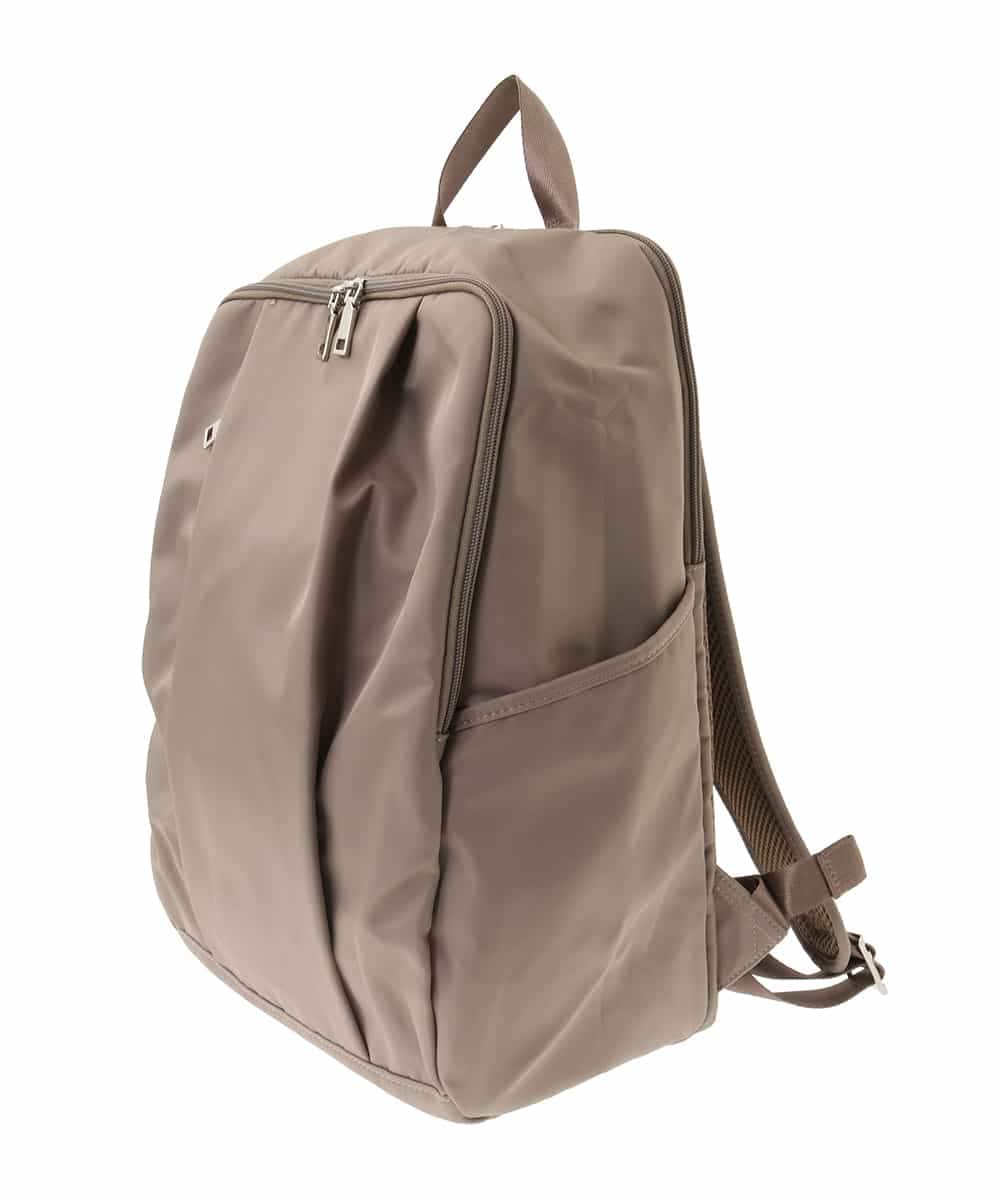 BKRGA03170 MK MICHEL KLEIN BAG(MK ミッシェルクラン バッグ) [撥水加工]フロントタックデザインリュック ベージュ