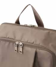 BKRGA03170 MK MICHEL KLEIN BAG(MK ミッシェルクラン バッグ) [撥水加工]フロントタックデザインリュック ベージュ