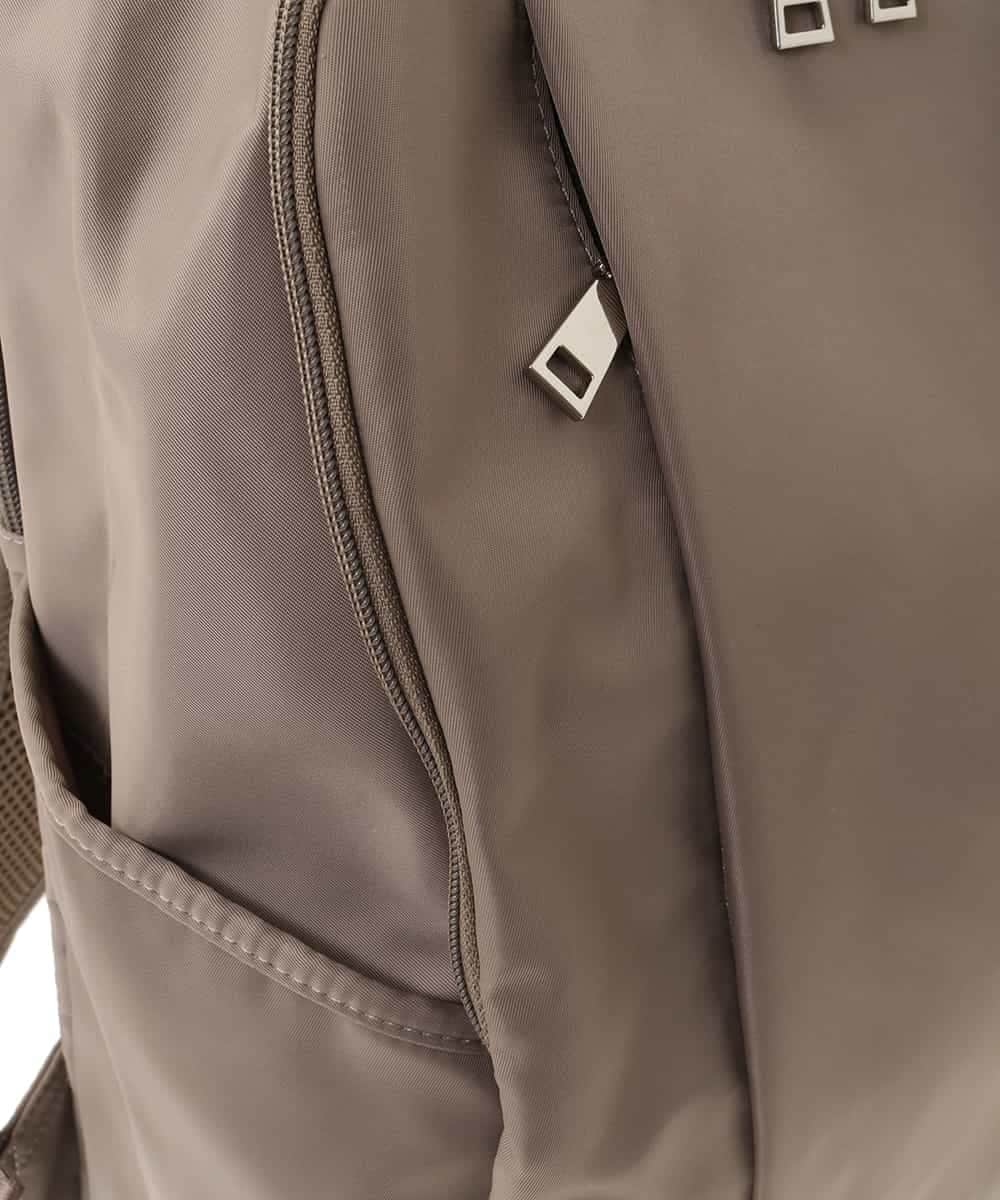 BKRGA03170 MK MICHEL KLEIN BAG(MK ミッシェルクラン バッグ) [撥水加工]フロントタックデザインリュック ベージュ