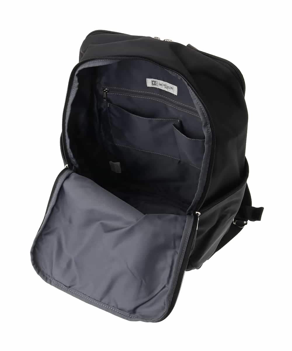 BKRGA03170 MK MICHEL KLEIN BAG(MK ミッシェルクラン バッグ) [撥水加工]フロントタックデザインリュック ベージュ