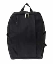 BKRGA03170 MK MICHEL KLEIN BAG(MK ミッシェルクラン バッグ) [撥水加工]フロントタックデザインリュック ブラック