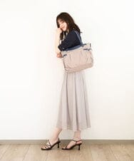 BKRGA31180 MK MICHEL KLEIN BAG(MK ミッシェルクラン バッグ) [撥水/2WAY]サイドポケットパイピングバッグ ブルー