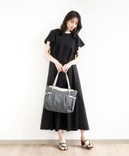 BKRGA31180 MK MICHEL KLEIN BAG(MK ミッシェルクラン バッグ) [撥水/2WAY]サイドポケットパイピングバッグ ブルー
