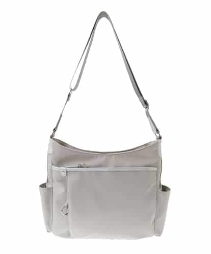 BKRGA94160 MK MICHEL KLEIN BAG [撥水/500g以下の軽量]アクセントレザーショルダーバッグ