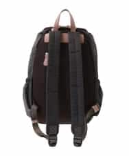BKRGA96170 MK MICHEL KLEIN BAG(MK ミッシェルクラン バッグ) [撥水加工/A4収納]スクエアデザインバックパック ブラック