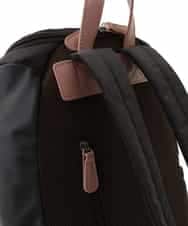 BKRGA96170 MK MICHEL KLEIN BAG(MK ミッシェルクラン バッグ) [撥水加工/A4収納]スクエアデザインバックパック ブラック