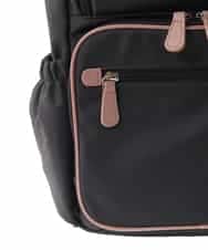 BKRGA96170 MK MICHEL KLEIN BAG(MK ミッシェルクラン バッグ) [撥水加工/A4収納]スクエアデザインバックパック ブラック