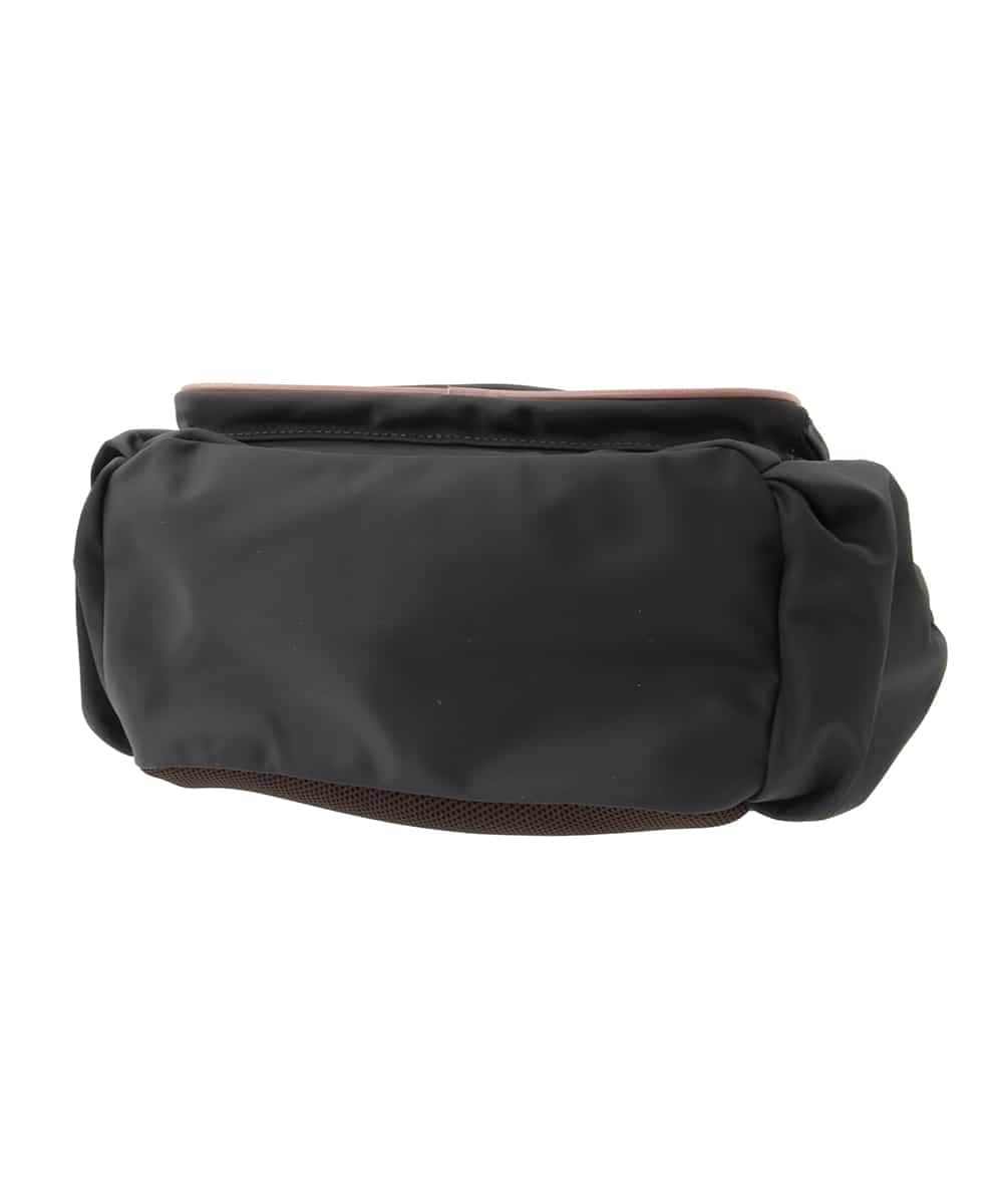 BKRGA96170 MK MICHEL KLEIN BAG(MK ミッシェルクラン バッグ) [撥水加工/A4収納]スクエアデザインバックパック ブラック