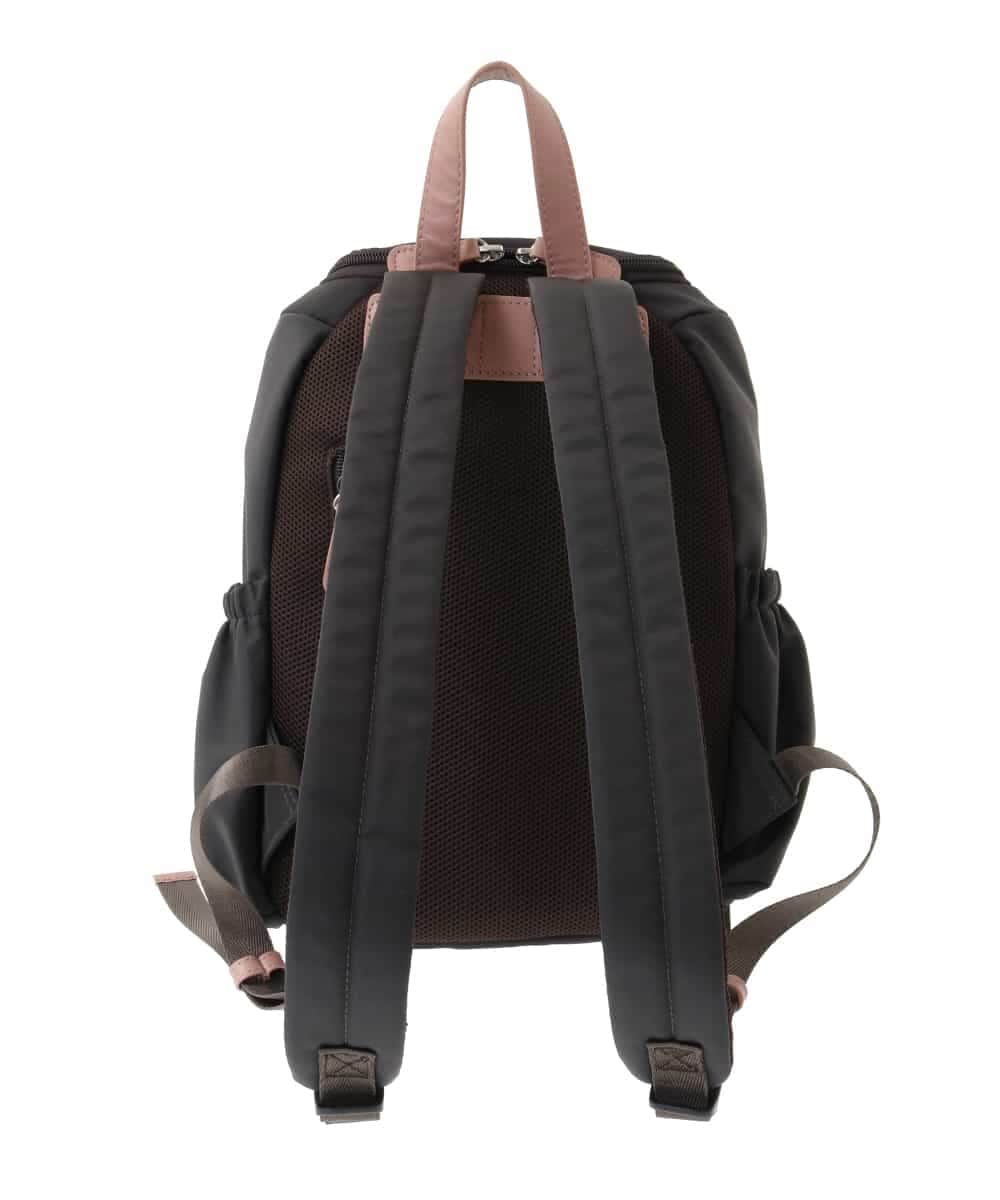 BKRGA97160 MK MICHEL KLEIN BAG(MK ミッシェルクラン バッグ) [撥水加工/軽量]スクエアデザインコンパクトリュック パープル