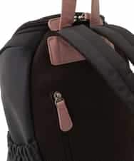 BKRGA97160 MK MICHEL KLEIN BAG(MK ミッシェルクラン バッグ) [撥水加工/軽量]スクエアデザインコンパクトリュック パープル