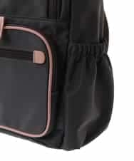 BKRGA97160 MK MICHEL KLEIN BAG(MK ミッシェルクラン バッグ) [撥水加工/軽量]スクエアデザインコンパクトリュック パープル