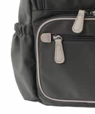 BKRGA97160 MK MICHEL KLEIN BAG(MK ミッシェルクラン バッグ) [撥水加工/軽量]スクエアデザインコンパクトリュック パープル