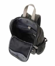 BKRGA97160 MK MICHEL KLEIN BAG(MK ミッシェルクラン バッグ) [撥水加工/軽量]スクエアデザインコンパクトリュック パープル