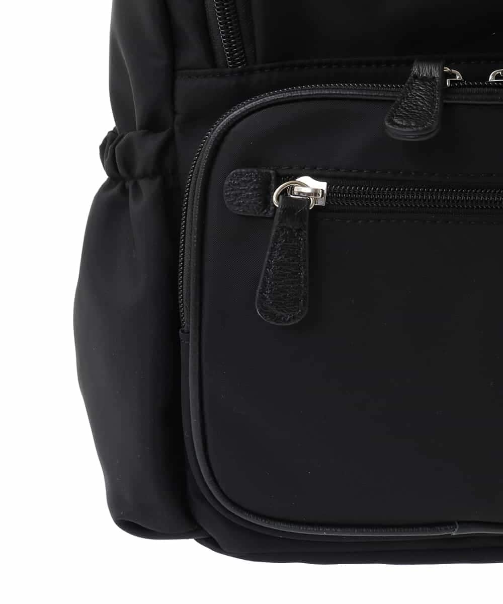 BKRGA97160 MK MICHEL KLEIN BAG(MK ミッシェルクラン バッグ) [撥水加工/軽量]スクエアデザインコンパクトリュック パープル