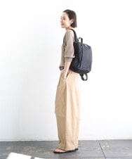 BKRGD02160 MK MICHEL KLEIN BAG(MK ミッシェルクラン バッグ) [撥水]フロントタックコンパクトリュック ベージュ