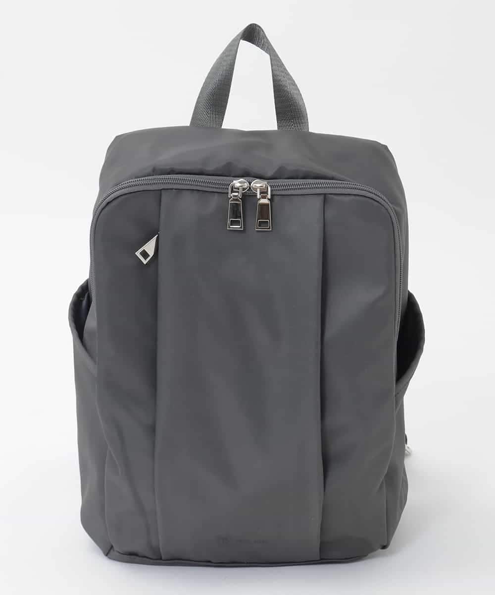 BKRGD02160 MK MICHEL KLEIN BAG(MK ミッシェルクラン バッグ) [撥水]フロントタックコンパクトリュック グレー