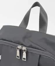 BKRGD02160 MK MICHEL KLEIN BAG(MK ミッシェルクラン バッグ) [撥水]フロントタックコンパクトリュック グレー