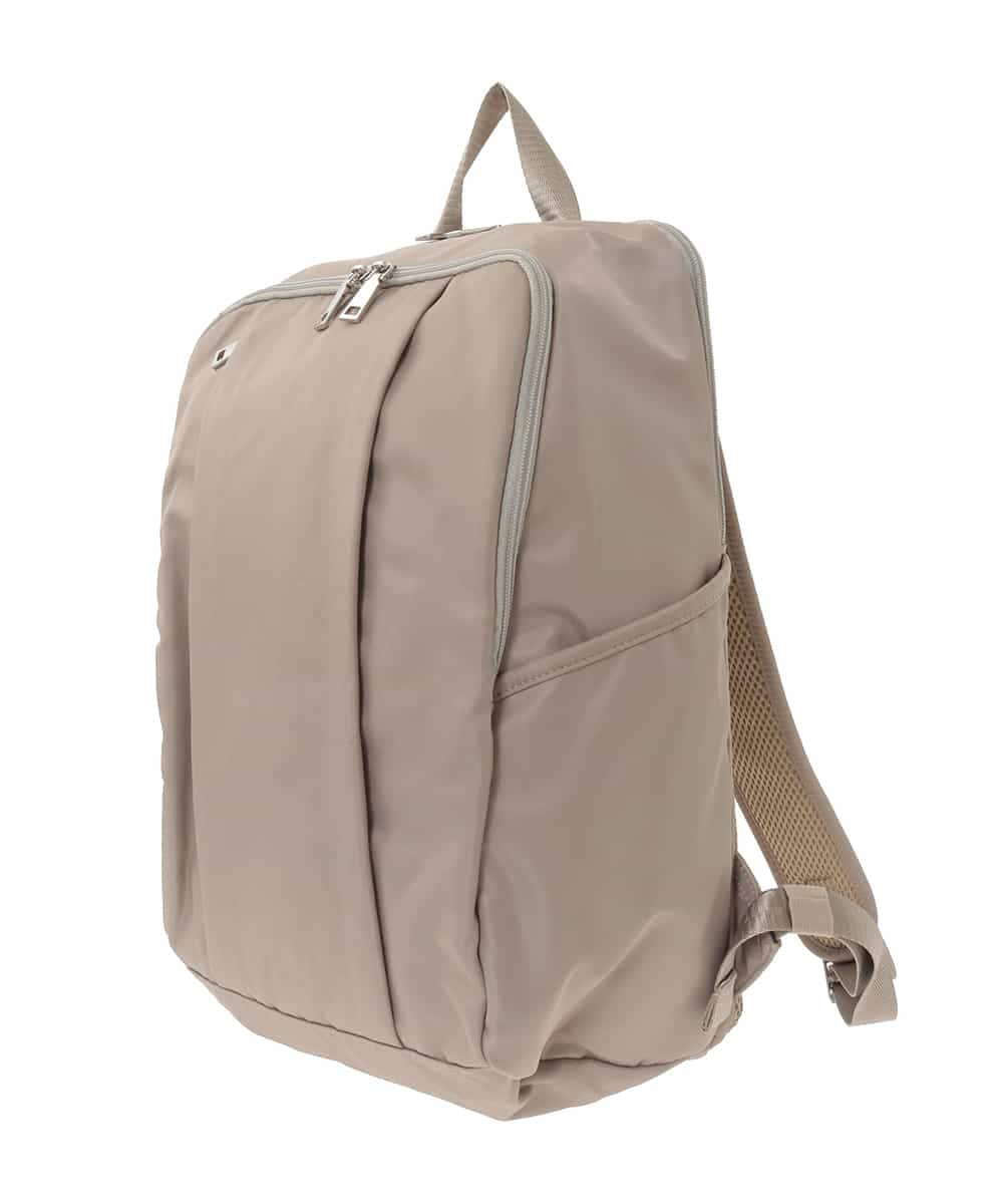 BKRGD03170 MK MICHEL KLEIN BAG(MK ミッシェルクラン バッグ) [撥水/A4収納可]フロントタックデザインリュック ベージュ