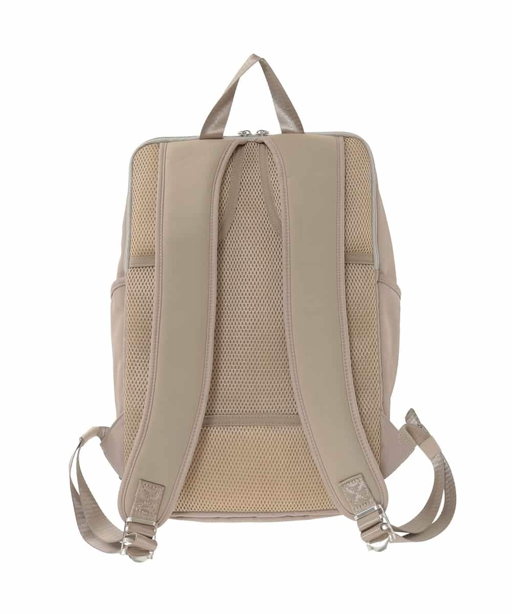 BKRGD03170 MK MICHEL KLEIN BAG(MK ミッシェルクラン バッグ) [撥水/A4収納可]フロントタックデザインリュック ベージュ