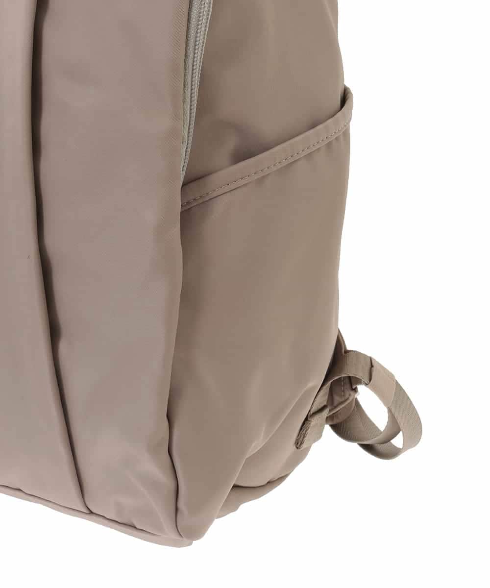 BKRGD03170 MK MICHEL KLEIN BAG(MK ミッシェルクラン バッグ) [撥水/A4収納可]フロントタックデザインリュック ベージュ