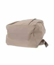 BKRGD03170 MK MICHEL KLEIN BAG(MK ミッシェルクラン バッグ) [撥水/A4収納可]フロントタックデザインリュック ベージュ