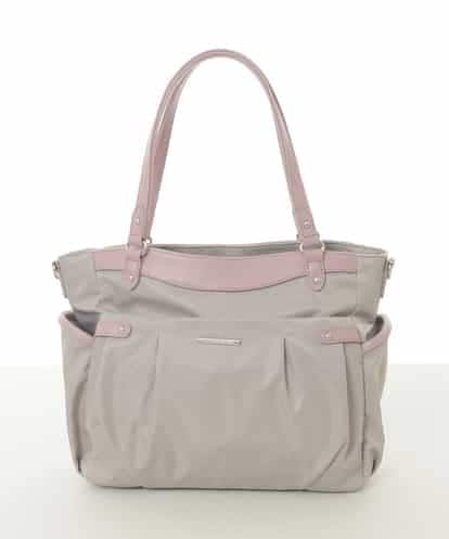 BKRGD31180 MK MICHEL KLEIN BAG [撥水/2WAY/A4収納可]サイドポケットパイピングバッグ