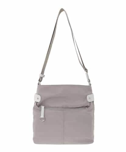 BKRGD90150 MK MICHEL KLEIN BAG [撥水/軽量]アクセントレザースクエアショルダーバッグ