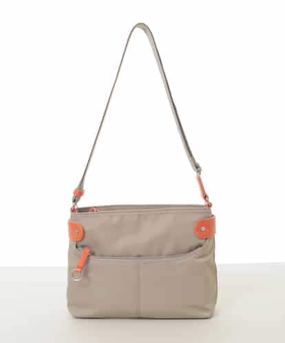 BKRGD91135 MK MICHEL KLEIN BAG [撥水/軽量]アクセントレザーコンパクトショルダーバッグ