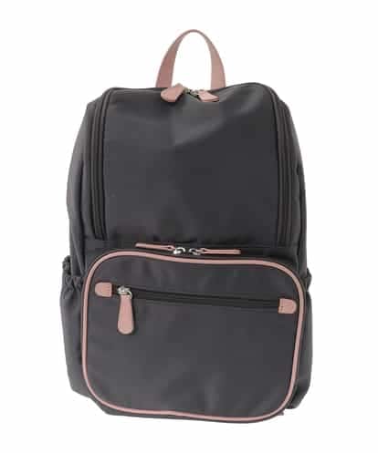 BKRGD96170 MK MICHEL KLEIN BAG [撥水/A4収納可]多機能ポケットパイピングデザインリュック