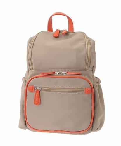 BKRGD97160 MK MICHEL KLEIN BAG [撥水/500g以下]多機能ポケットパイピングコンパクトリュック