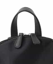 BKRGD97160 MK MICHEL KLEIN BAG(MK ミッシェルクラン バッグ) [撥水/500g以下]多機能ポケットパイピングコンパクトリュック グレージュ×オフホワイト