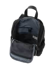BKRGD97160 MK MICHEL KLEIN BAG(MK ミッシェルクラン バッグ) [撥水/500g以下]多機能ポケットパイピングコンパクトリュック グレージュ×オフホワイト