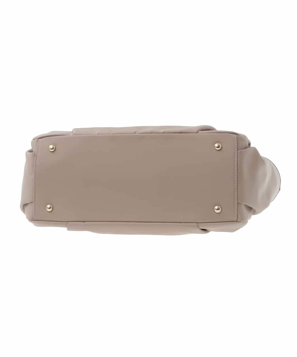 BKRGV31180 MK MICHEL KLEIN BAG(MK ミッシェルクラン バッグ) [2WAY/撥水加工]レザーポイントナイロントートバッグ ベージュ