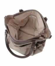 BKRGV31180 MK MICHEL KLEIN BAG(MK ミッシェルクラン バッグ) [2WAY/撥水加工]レザーポイントナイロントートバッグ ベージュ