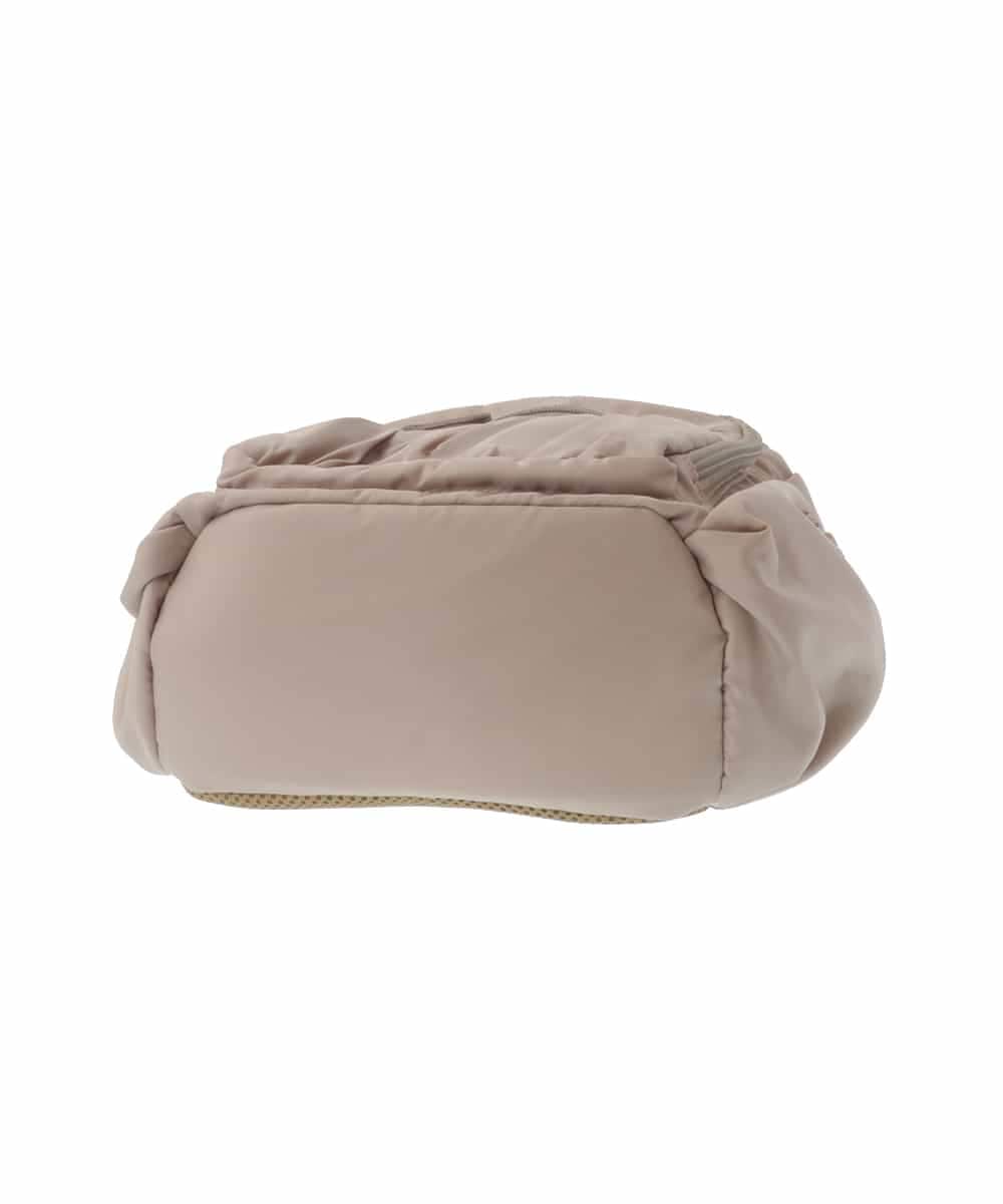 BKRGV42140 MK MICHEL KLEIN BAG(MK ミッシェルクラン バッグ) [軽量]ギャザープリーツコンパクトリュック ベージュ