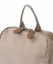 BKRGV42140 MK MICHEL KLEIN BAG(MK ミッシェルクラン バッグ) [軽量]ギャザープリーツコンパクトリュック ベージュ